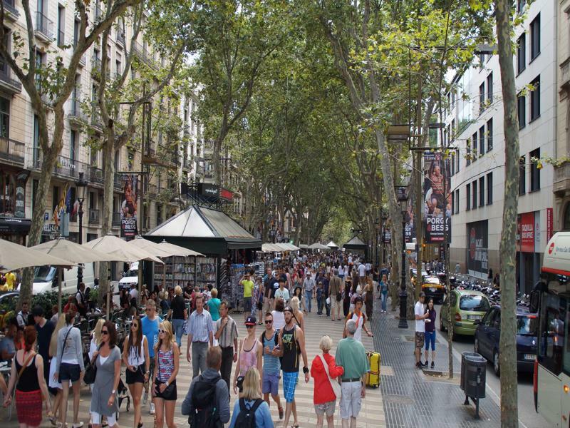 Hostal Mimi Las Ramblas Barcelona Exterior foto